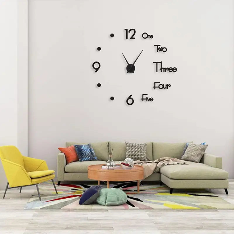 Horloge murale 3D-gnk