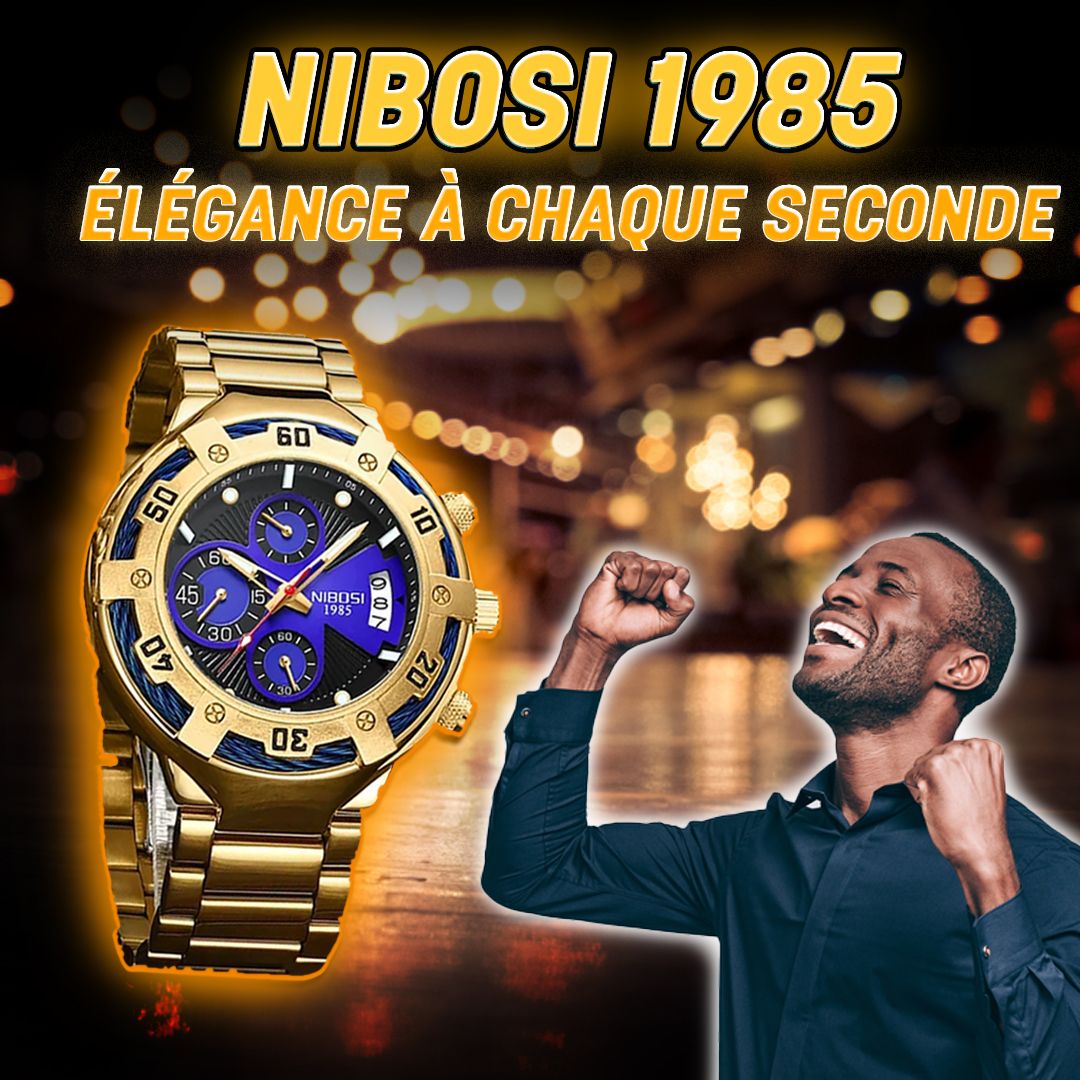 Montre NIBOSI Big de sport pour Homme -COD