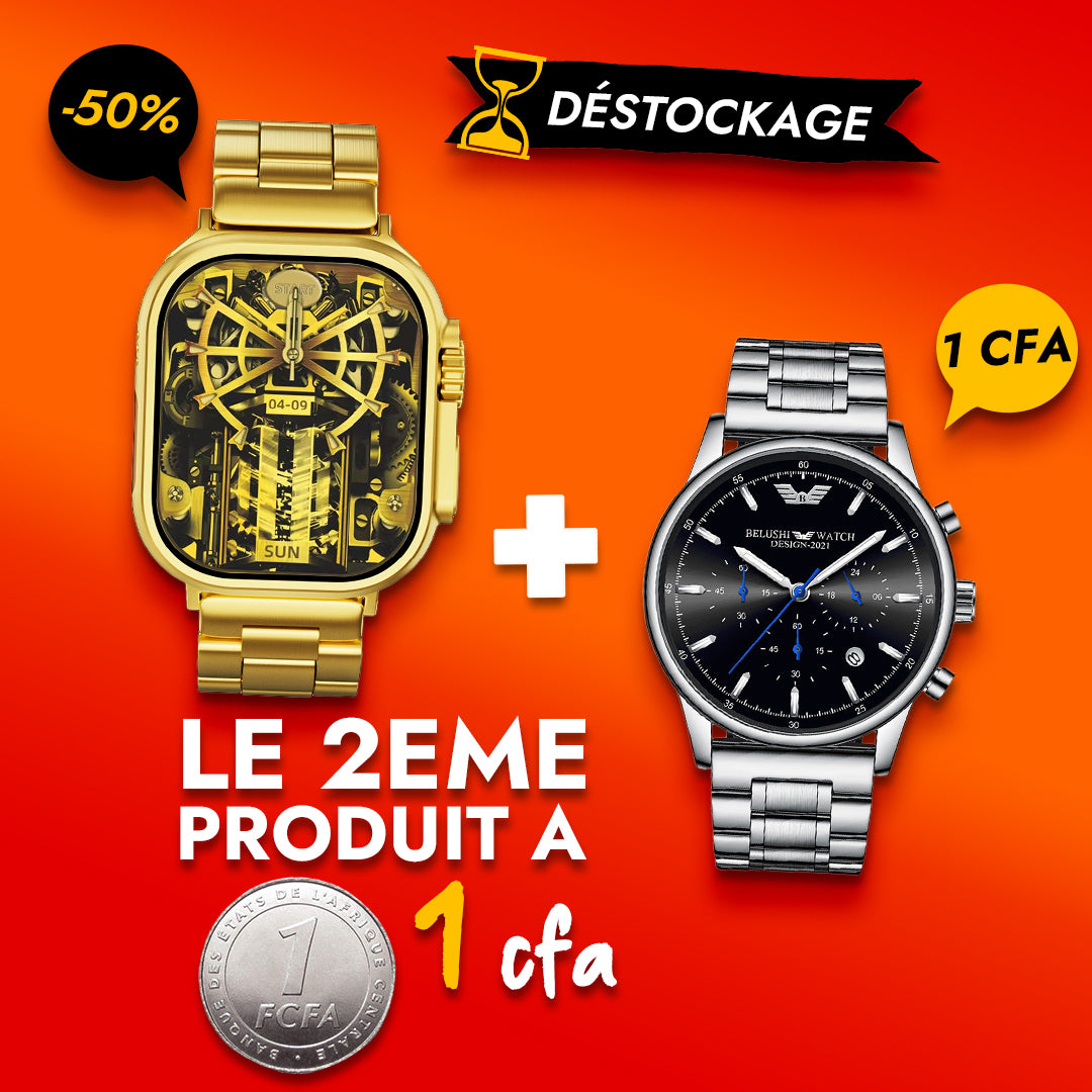 Belushi +Montre intelligente Ultra Pro NFC- offre-SN