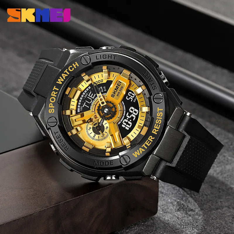 SKME Sport Montre  pour Homme -cod