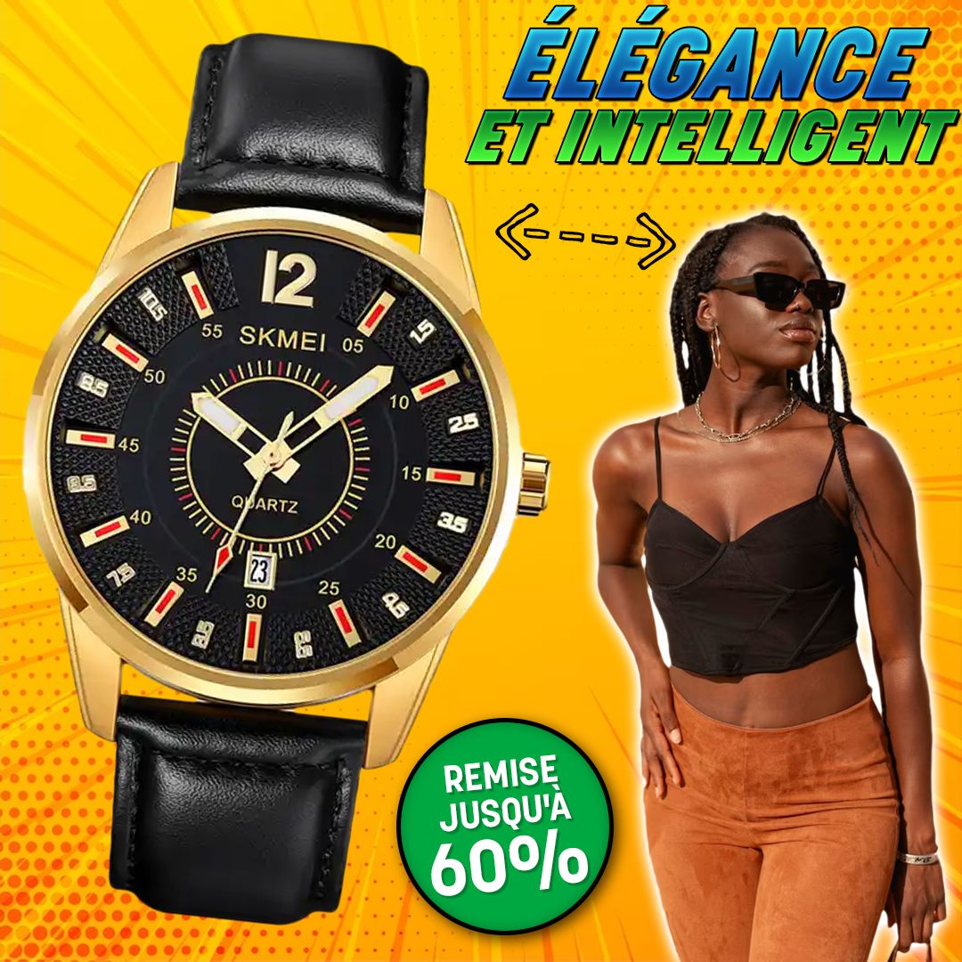 Montre de  luxe et QUARTZ SKMEI pour homme-SI
