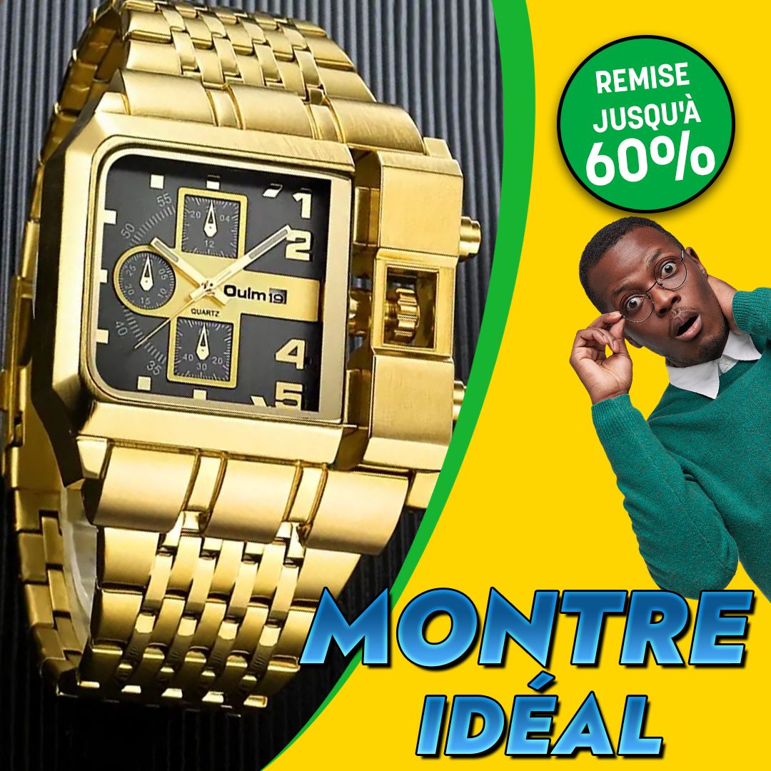 Montre De Luxe Oulm Gold -COD