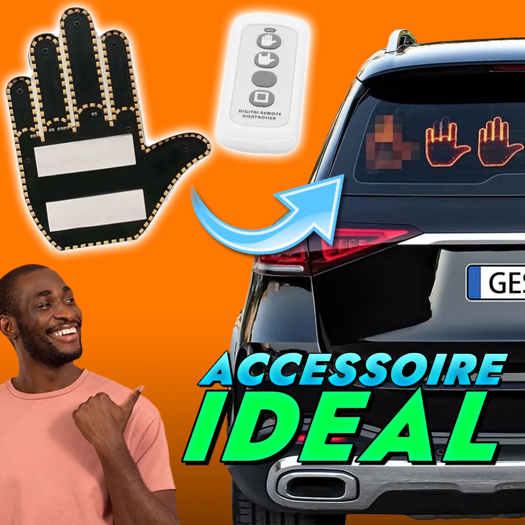 Voyant LED Pare-Brise Arrière - Sécurité et Style en Un- COD