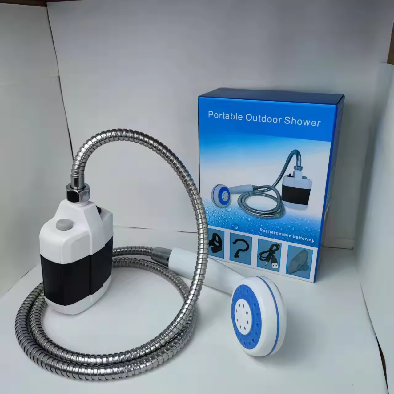 🛀Portable Camping Douche De Poche Rechargeable-GNK