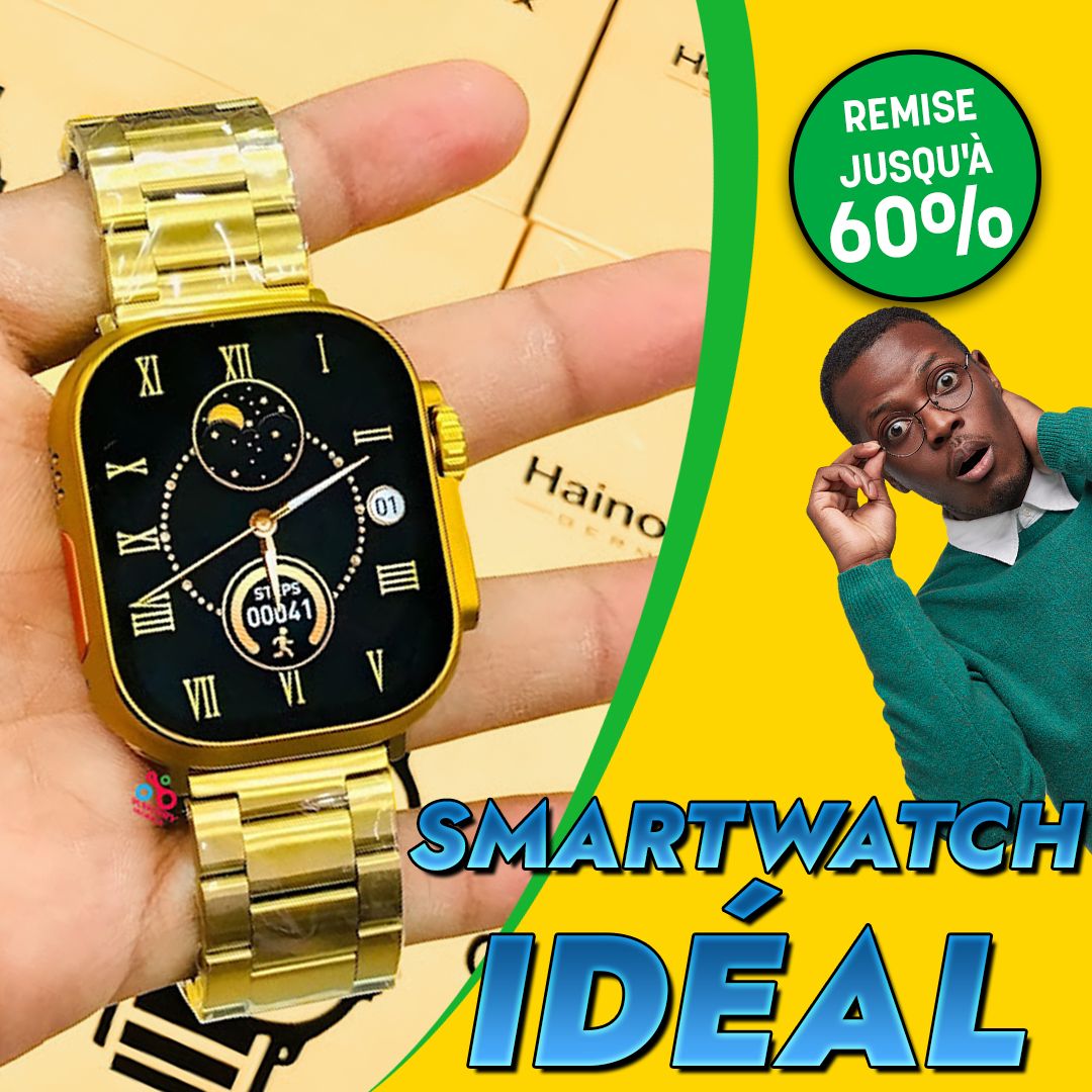 Montre intelligente Ultra Pro NFC-GB