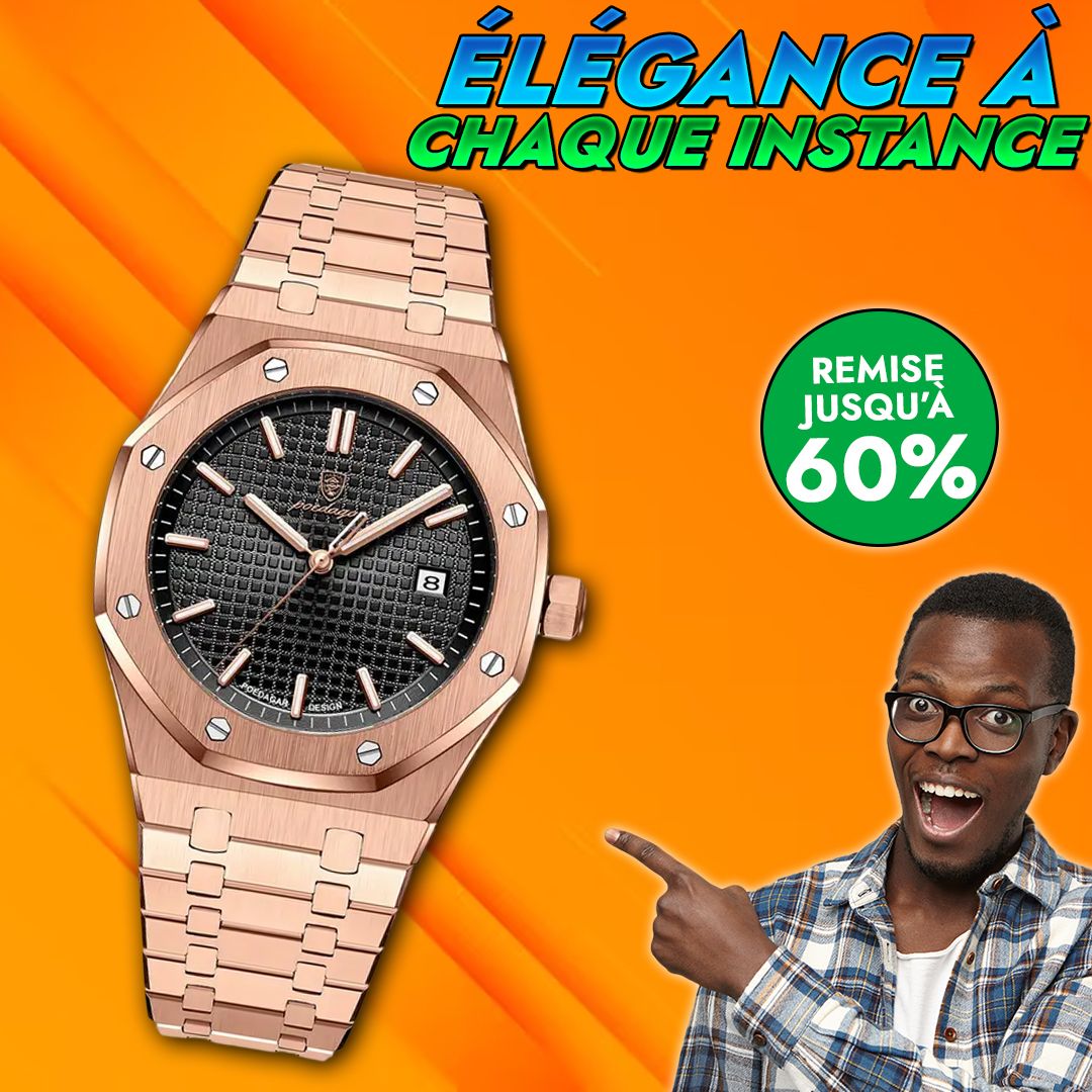 Montre Quartz POEDAGAR pour Étudiants Fashion-CNG