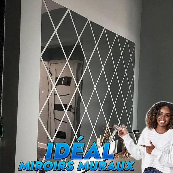 MIROIR DIAMANT POLI 3D (PACK 17 PIÈCES)